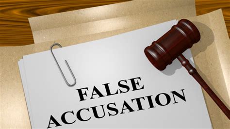 false accusation of murder